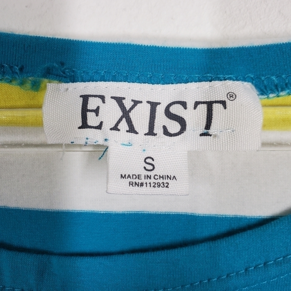 EXIST CAP SLEEVE STRIPED ROMPER - Picture 6 of 8